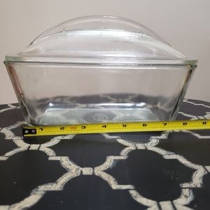 Vintage Westinghouse glass dish with cover